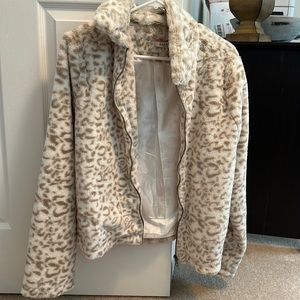 Cozy Cheetah print jacket